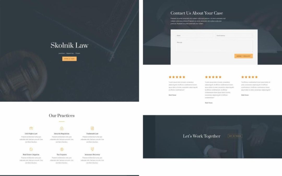 ET – Law Firm Home Page