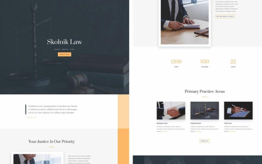 ET – Law Firm Landing Page
