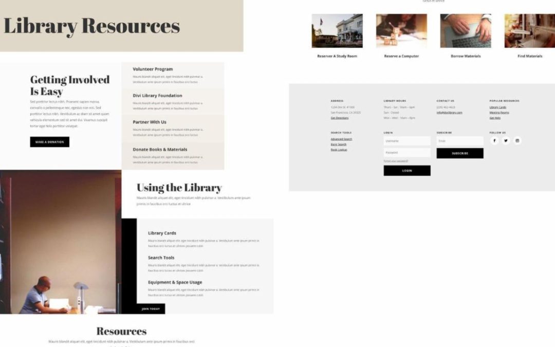 ET – Library Resources Page
