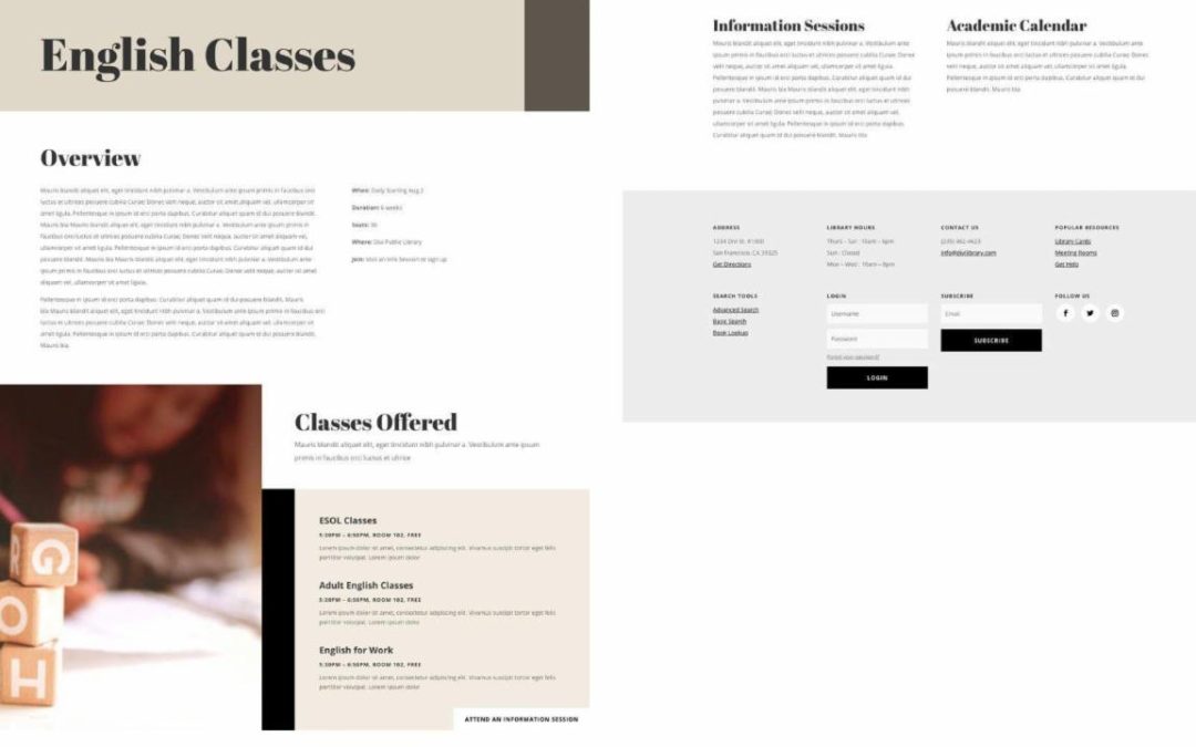 ET – Library Service Page