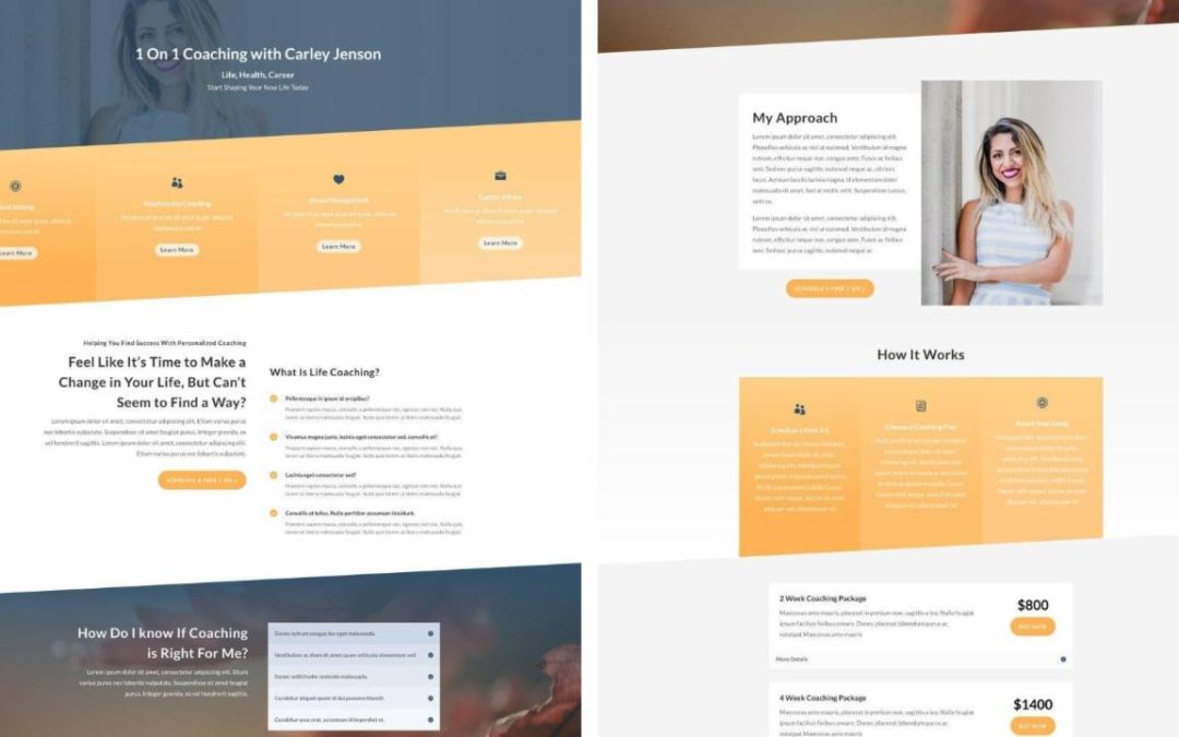 ET – Life Coach Coaching Page