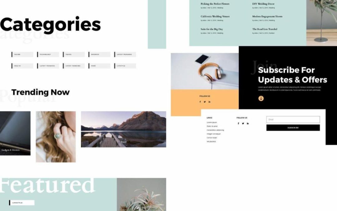 ET – Magazine Categories Page