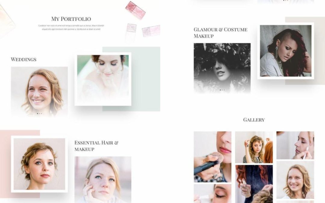 ET – Makeup Artist Portfolio Page