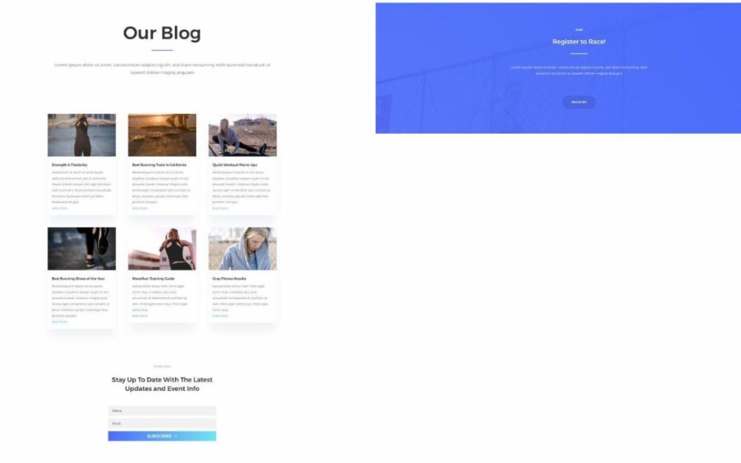 ET – Marathon Blog Page