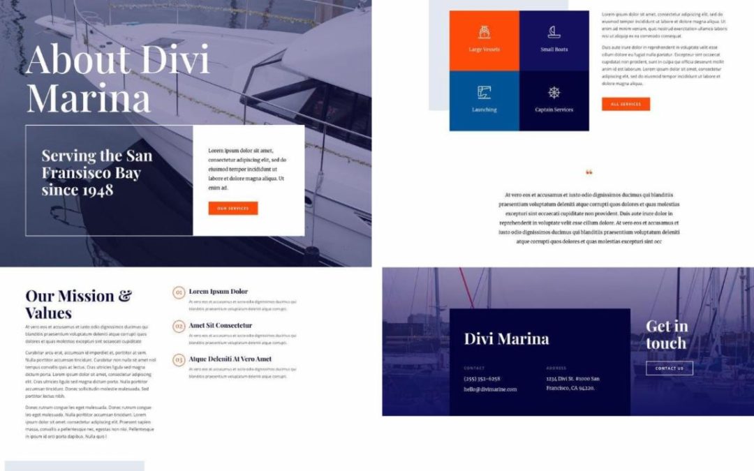 ET – Marina About Page
