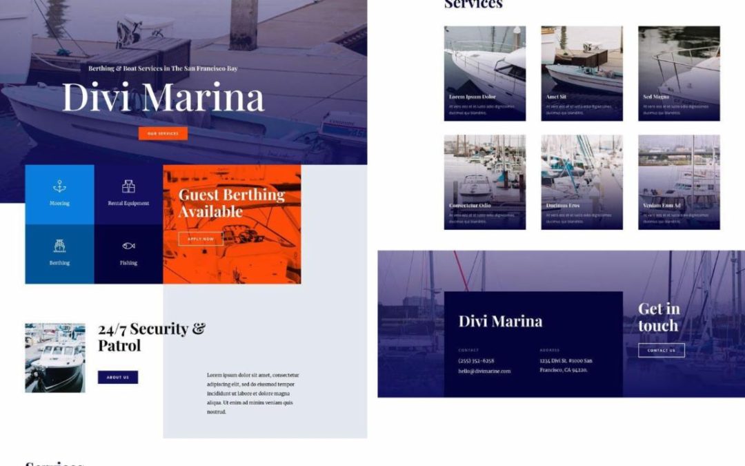 ET – Marina Home Page