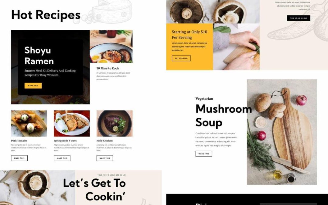 ET – Meal Kit Recipes Page