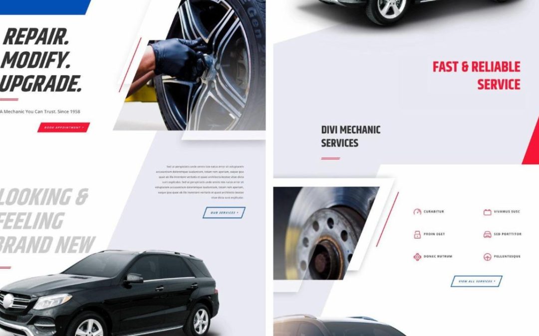 ET – Mechanic Landing Page