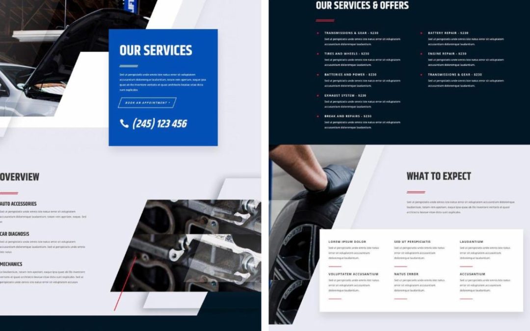 ET – Mechanic Services Page