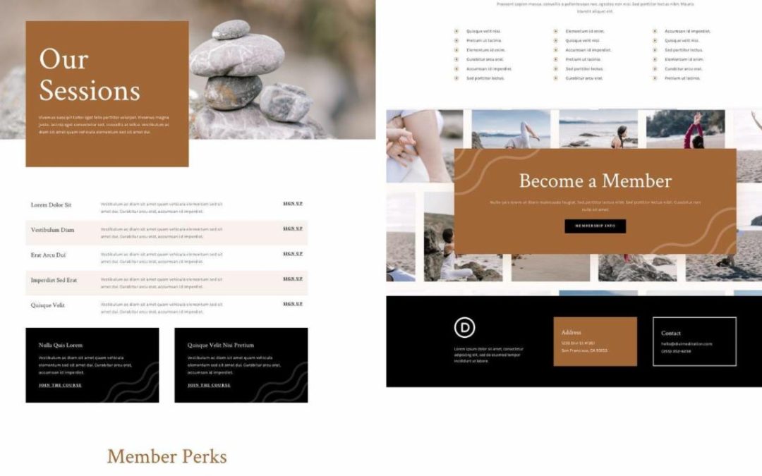 ET – Meditation Center Classes Page