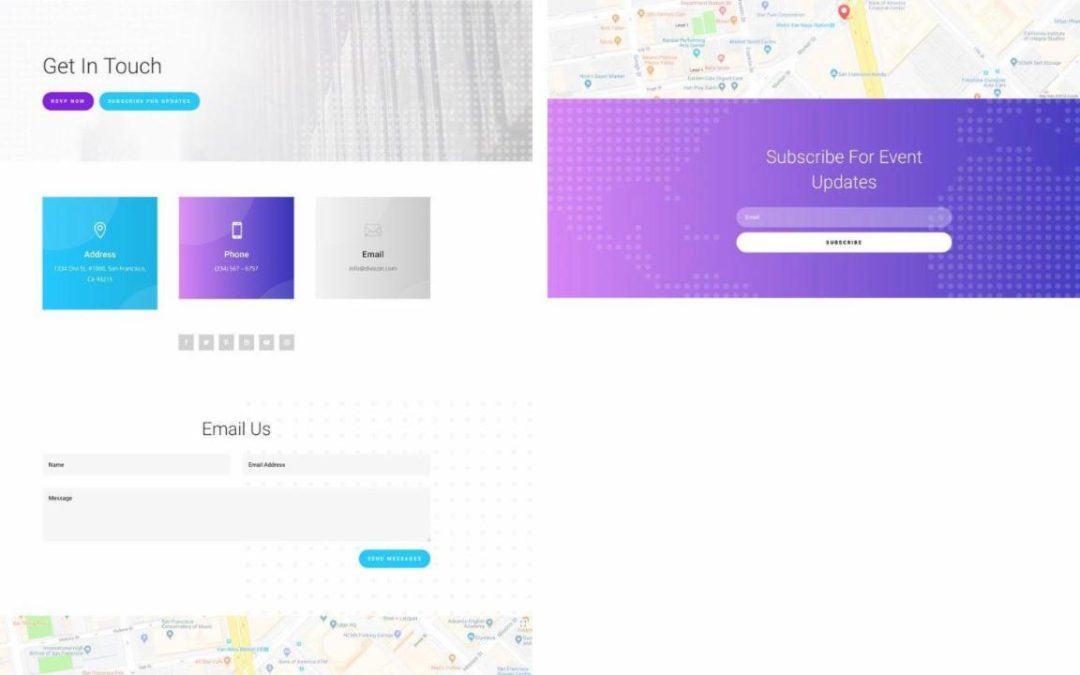 ET – Meetup Contact Page