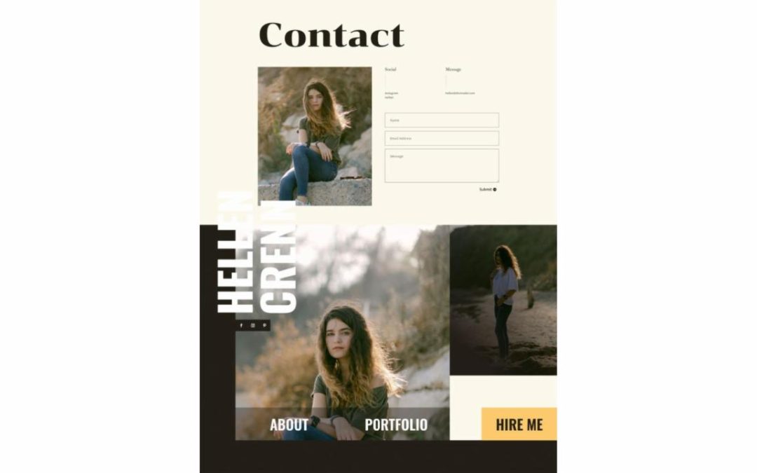 ET – Model CV Contact Page
