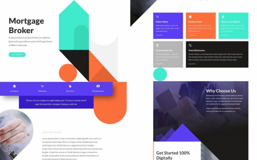 ET – Mortgage Broker Landing Page