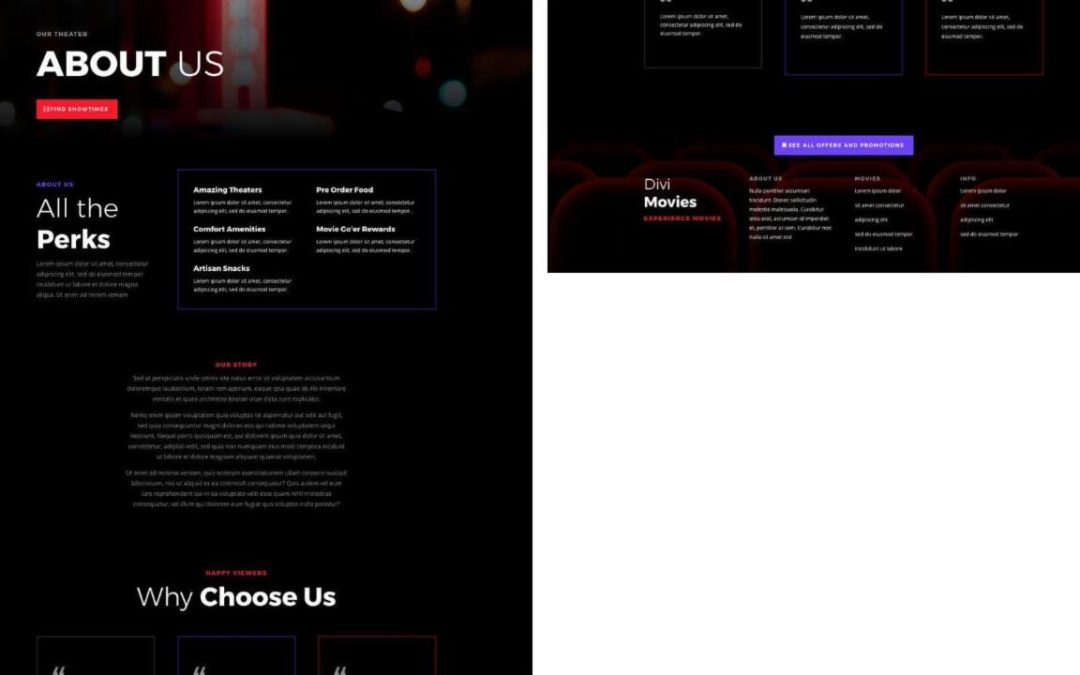 ET – Movie Theater About Page