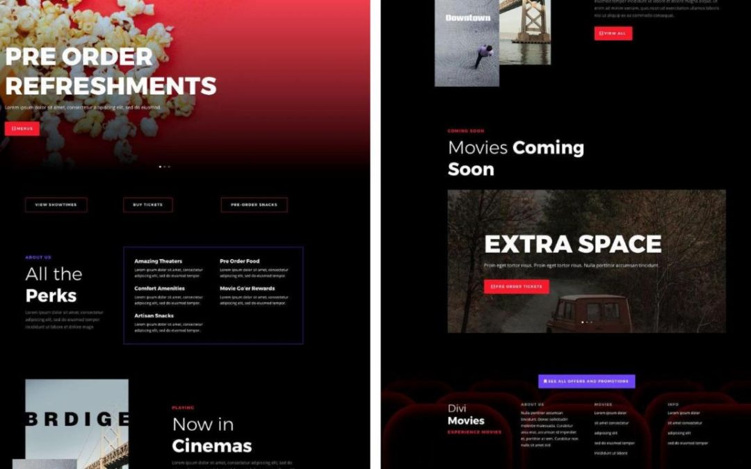 ET – Movie Theater Home Page