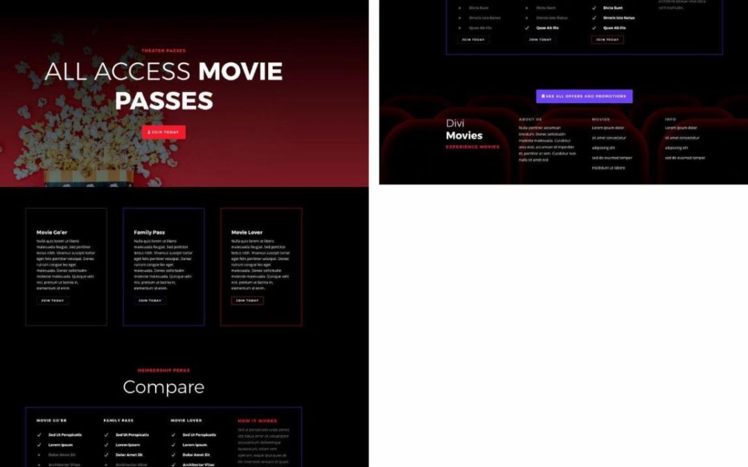 ET – Movie Theater Membership Page