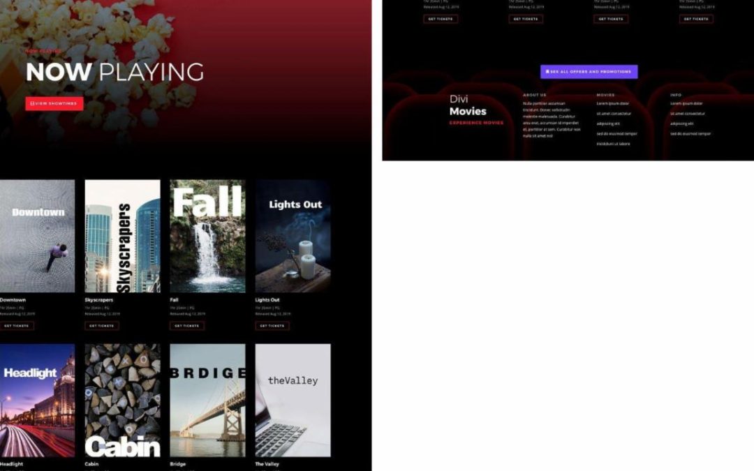 ET – Movie Theater Movies Page