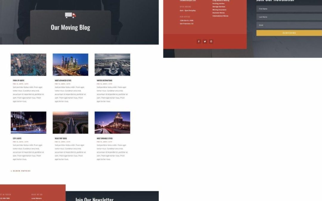 ET – Moving Company Blog Page