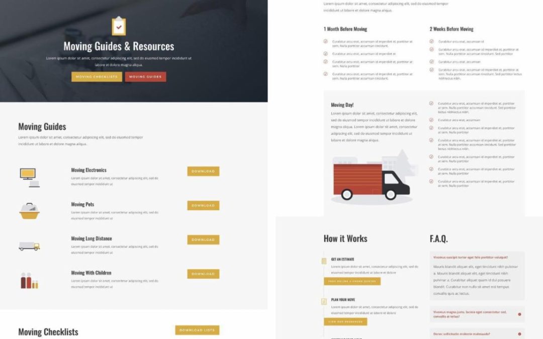 ET – Moving Company Resources Page
