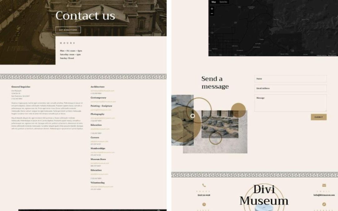 ET – Museum Contact Page