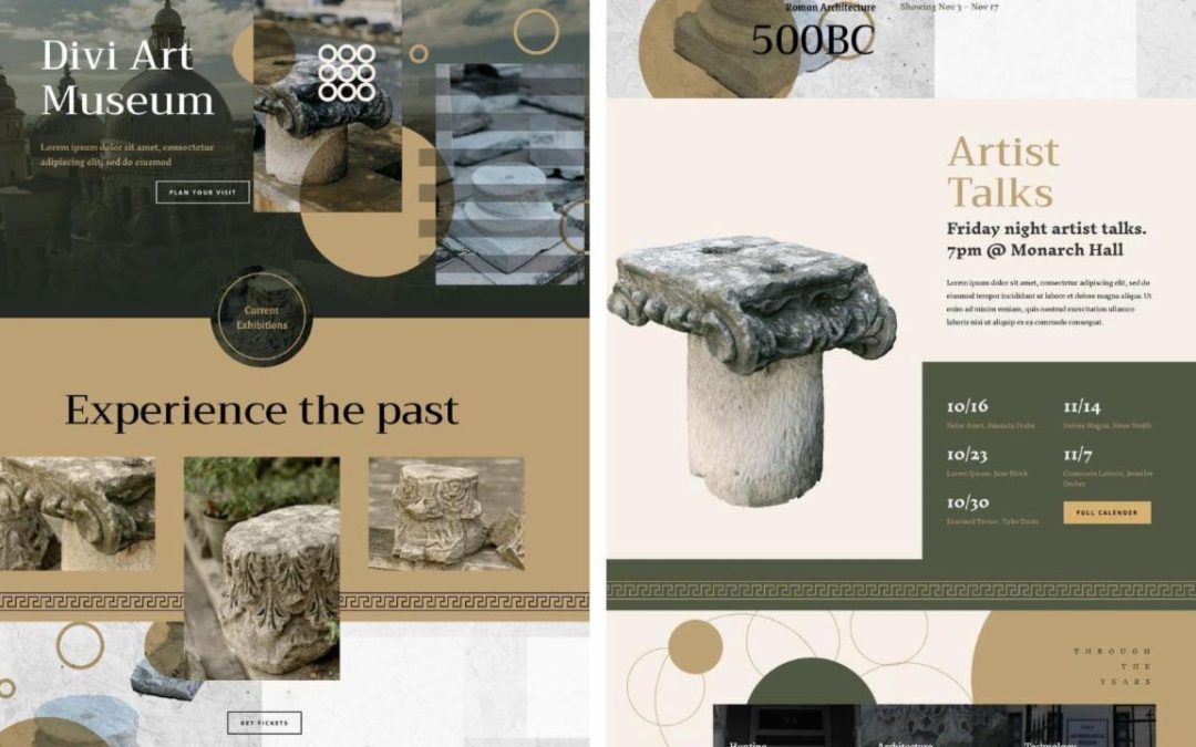 ET – Museum Landing Page