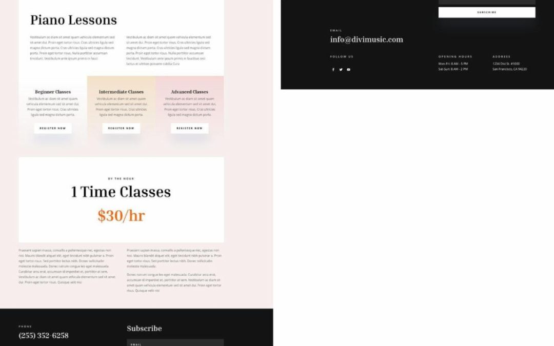 ET – Music Teacher Class Page