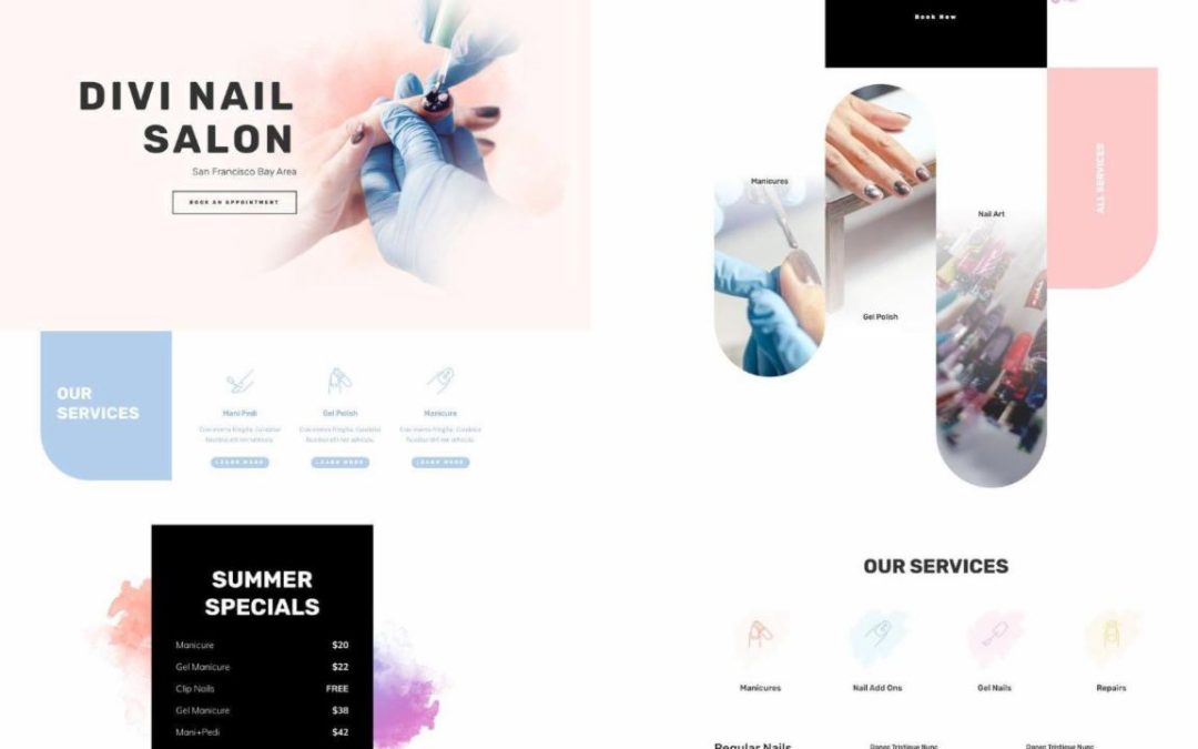 ET – Nail Salon Landing Page