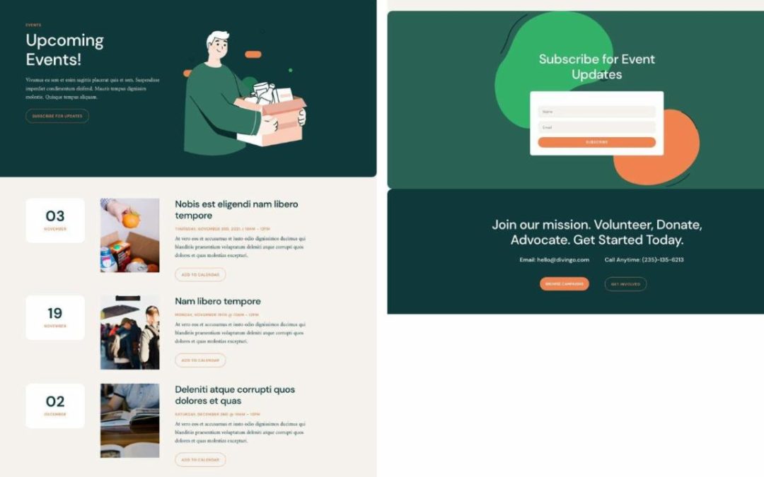 ET – NGO Events Page