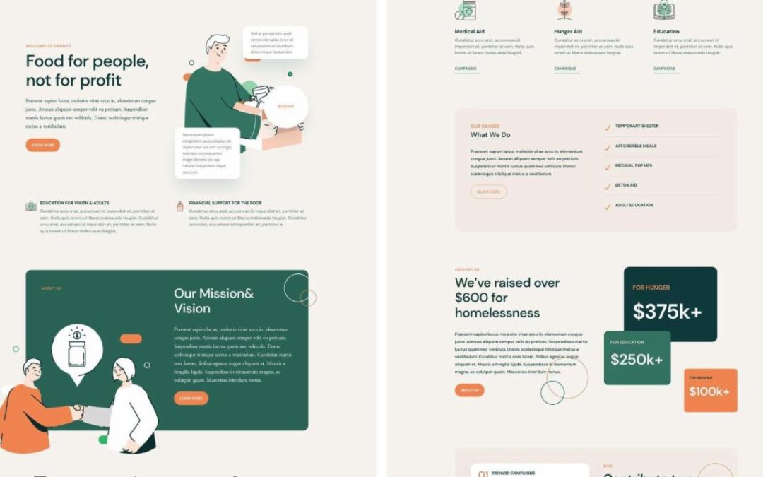ET – NGO Landing Page