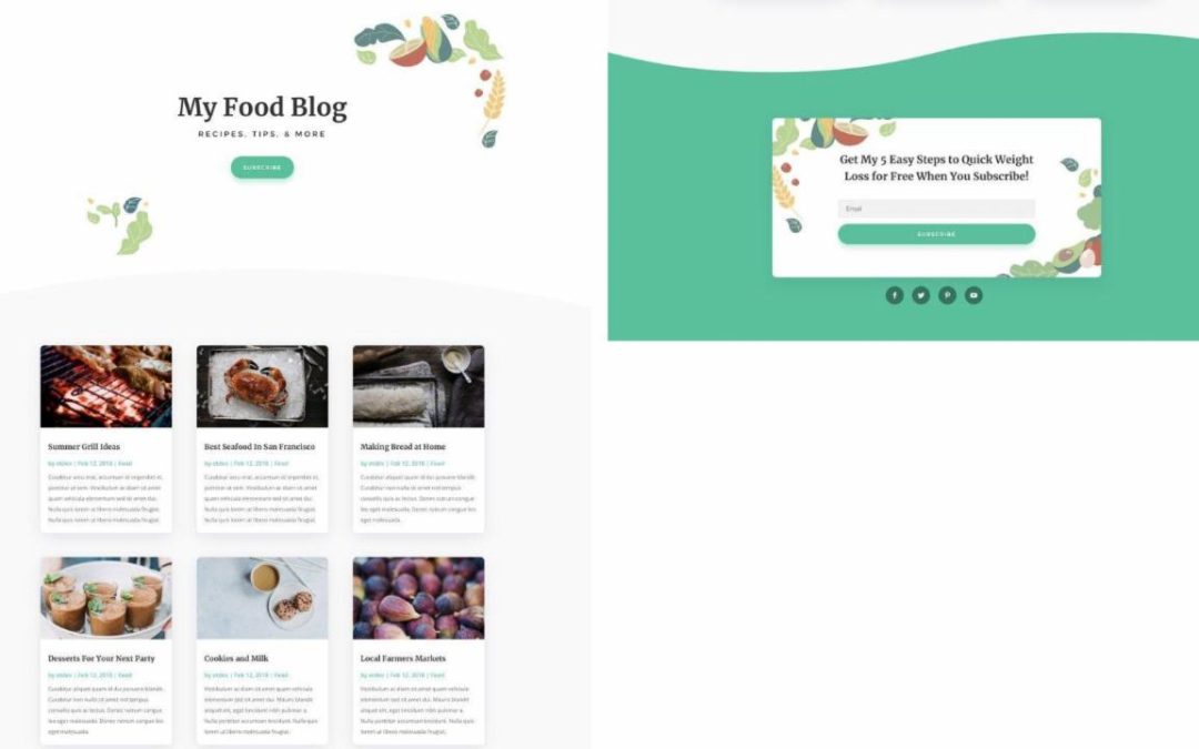 ET – Nutritionist Blog Page