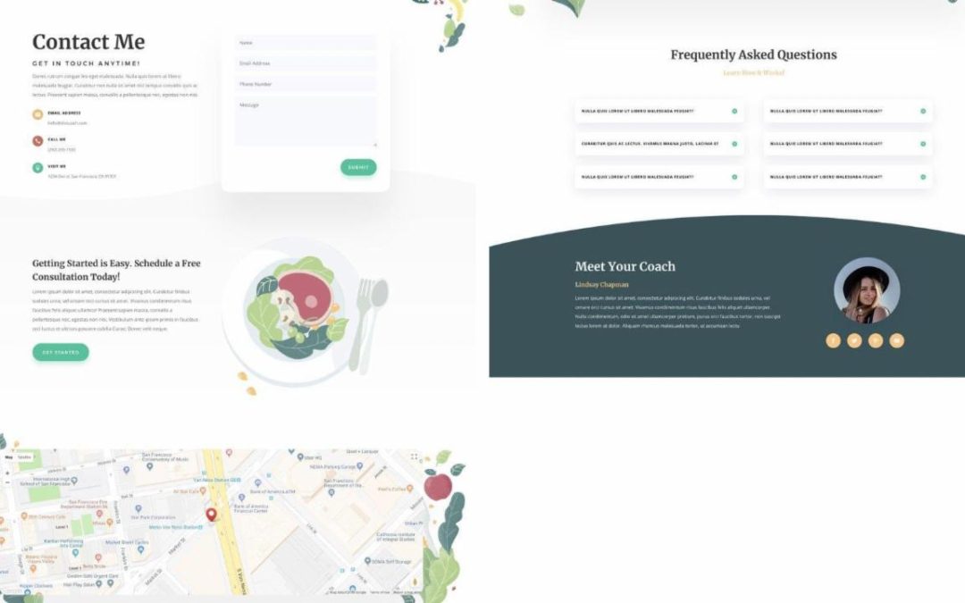ET – Nutritionist Contact Page