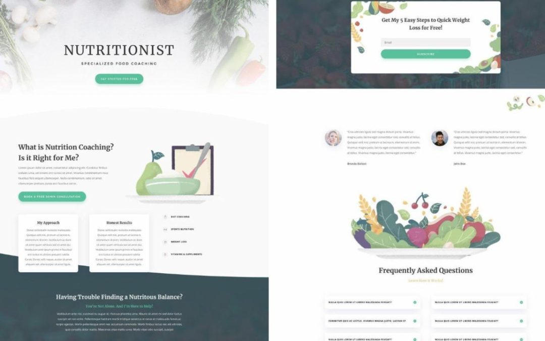ET – Nutritionist Home Page