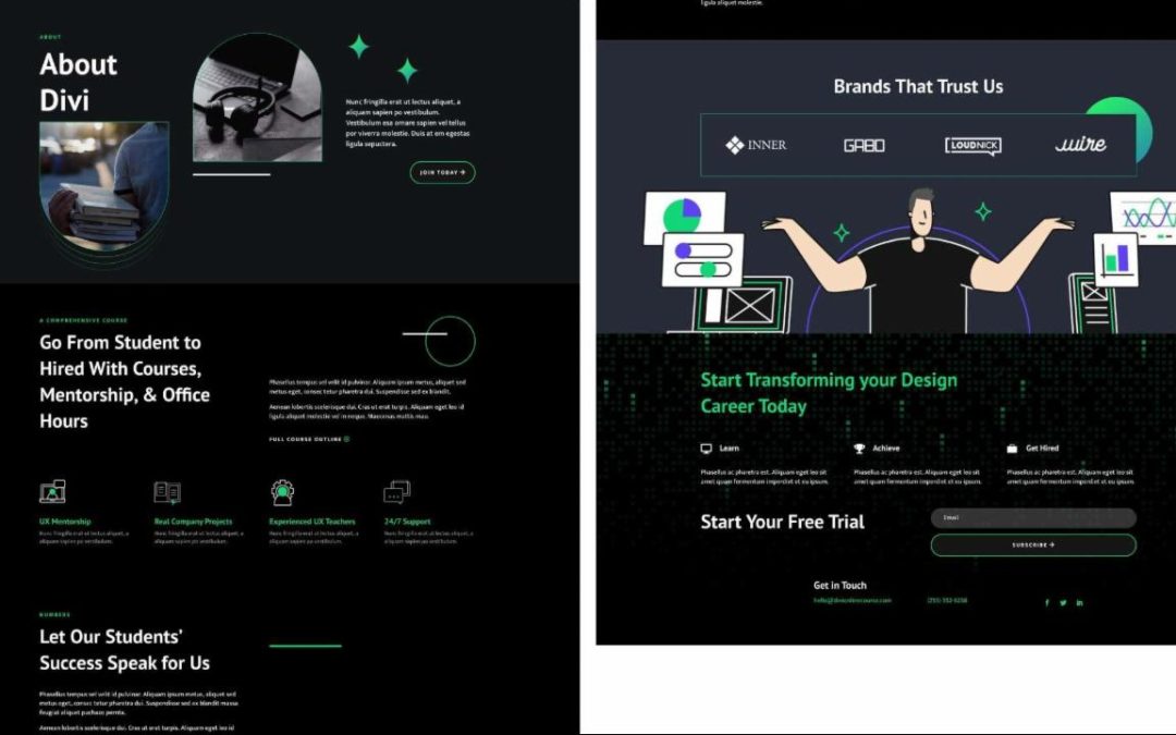 ET – Online Course About Page