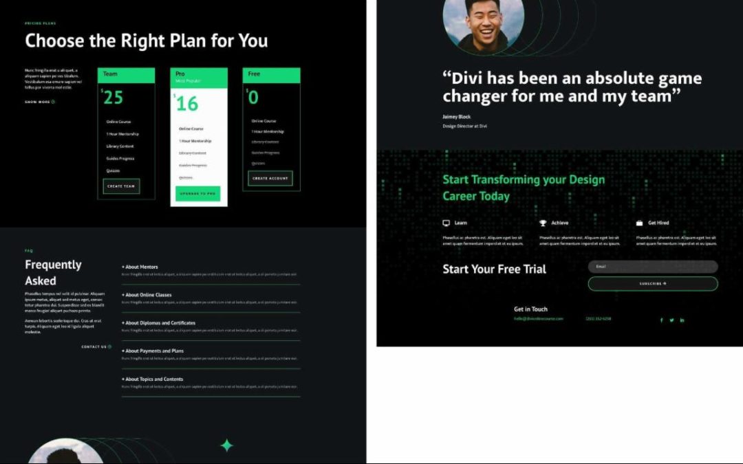 ET – Online Course Pricing Page
