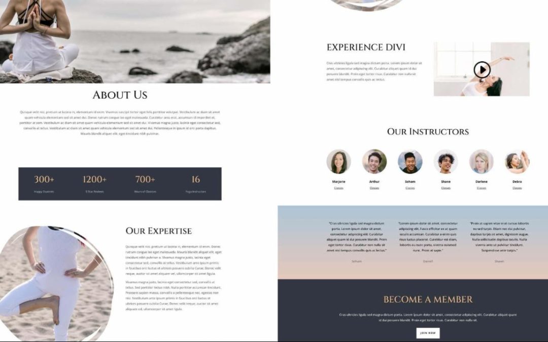 ET – Online Yoga About Page