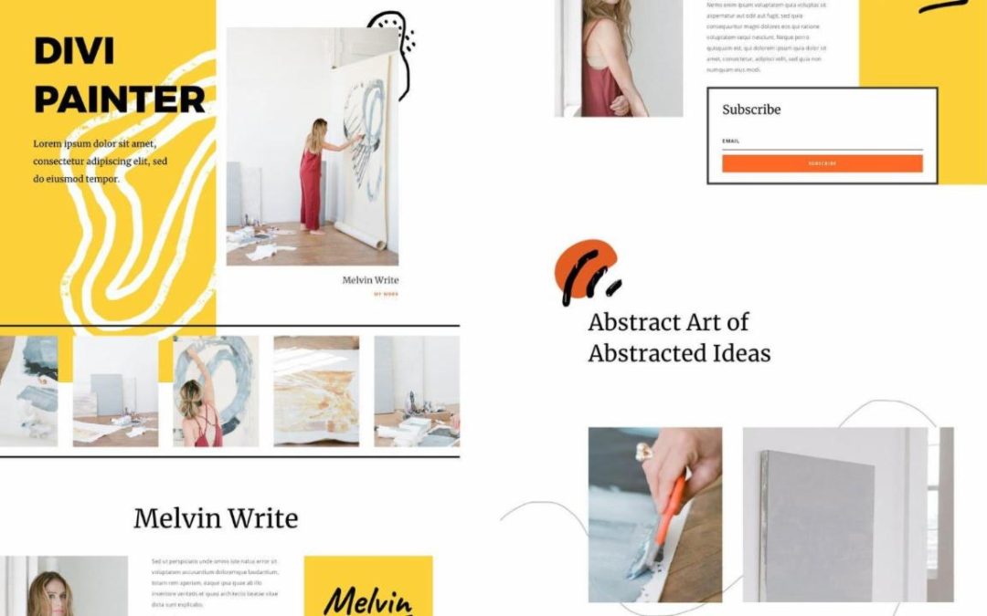 ET – Painter Landing Page