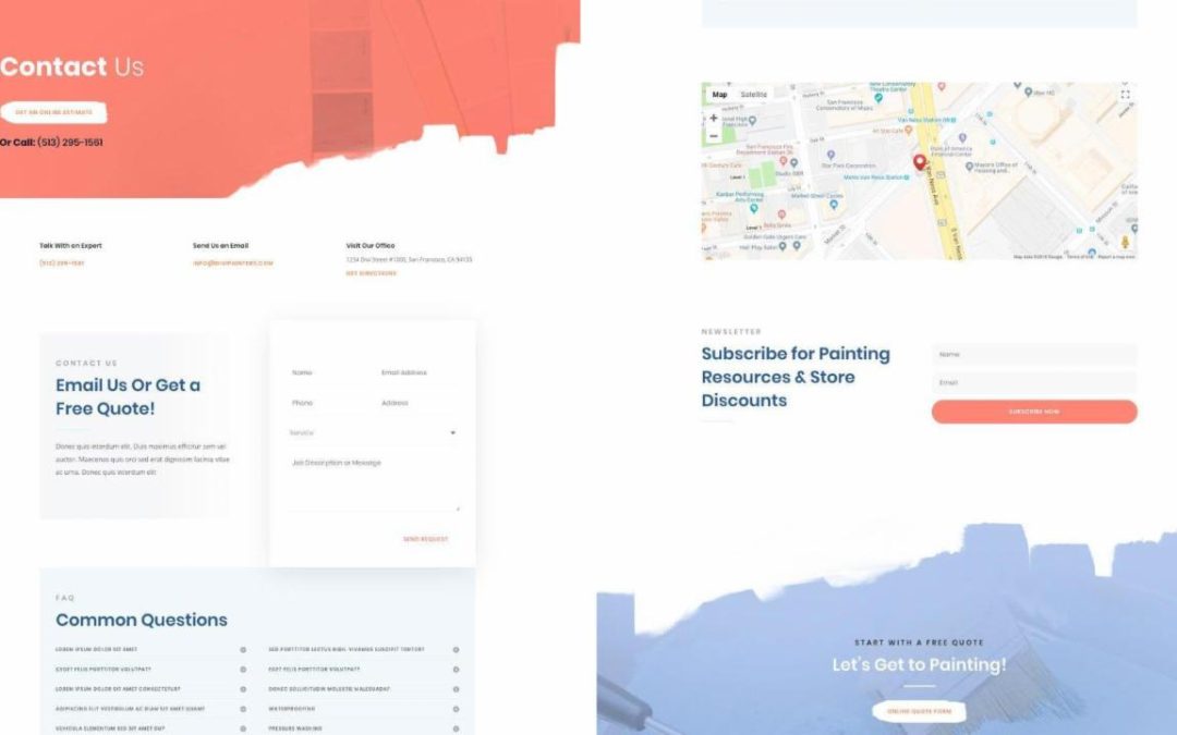 ET – Painting Service Contact Page
