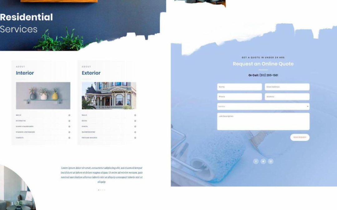 ET – Painting Service Service 2 Page