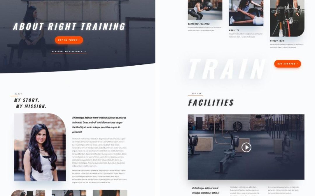 ET – Personal Trainer About Page