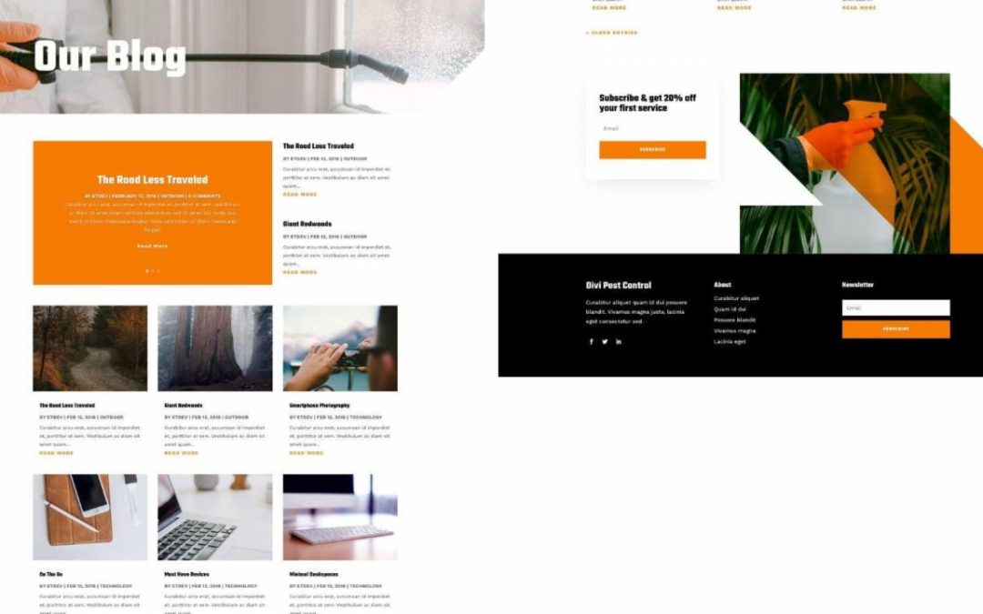 ET – Pest Control Blog Page