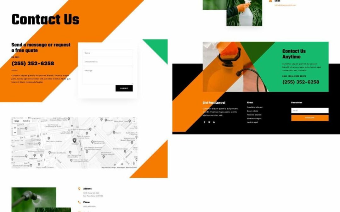 ET – Pest Control Contact Page