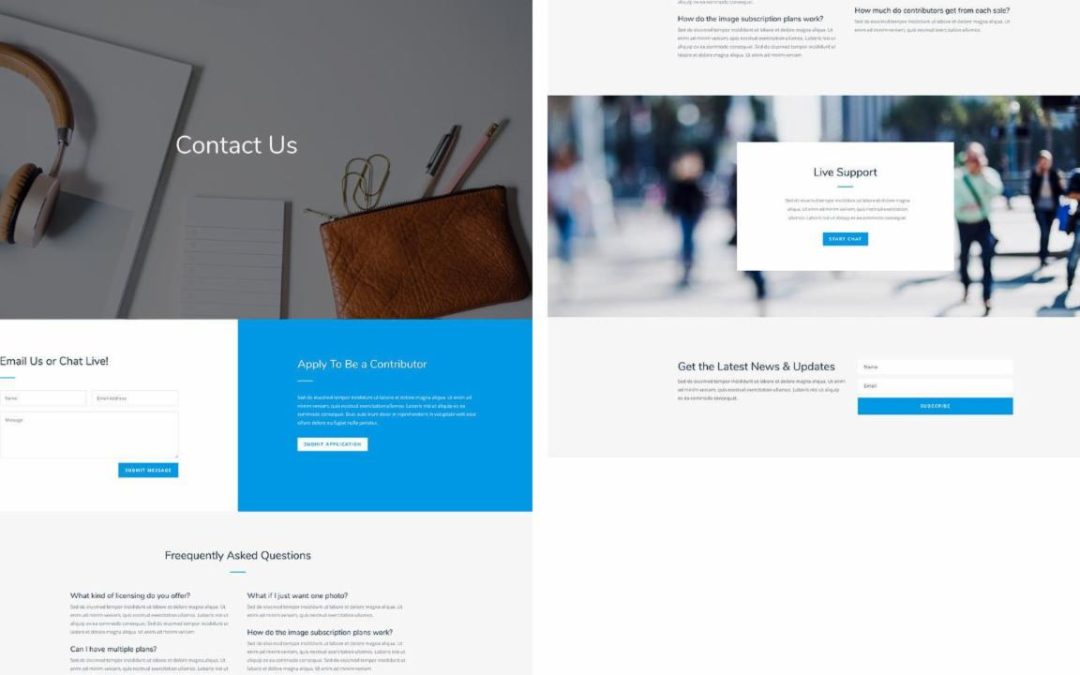 ET – Photo Marketplace Contact Page