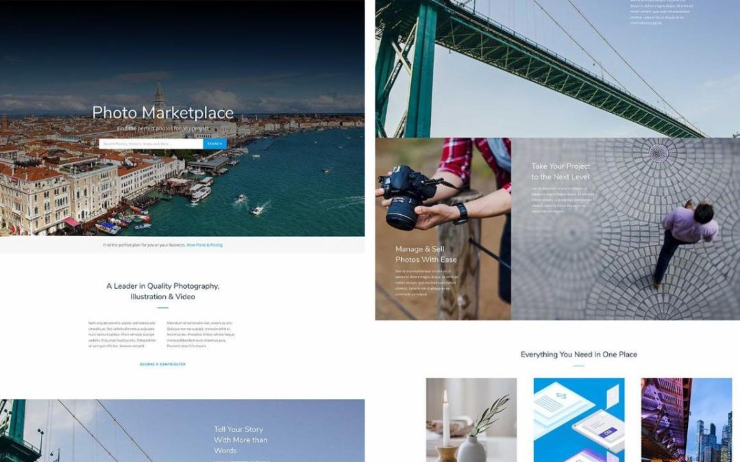 ET – Photo Marketplace Landing Page