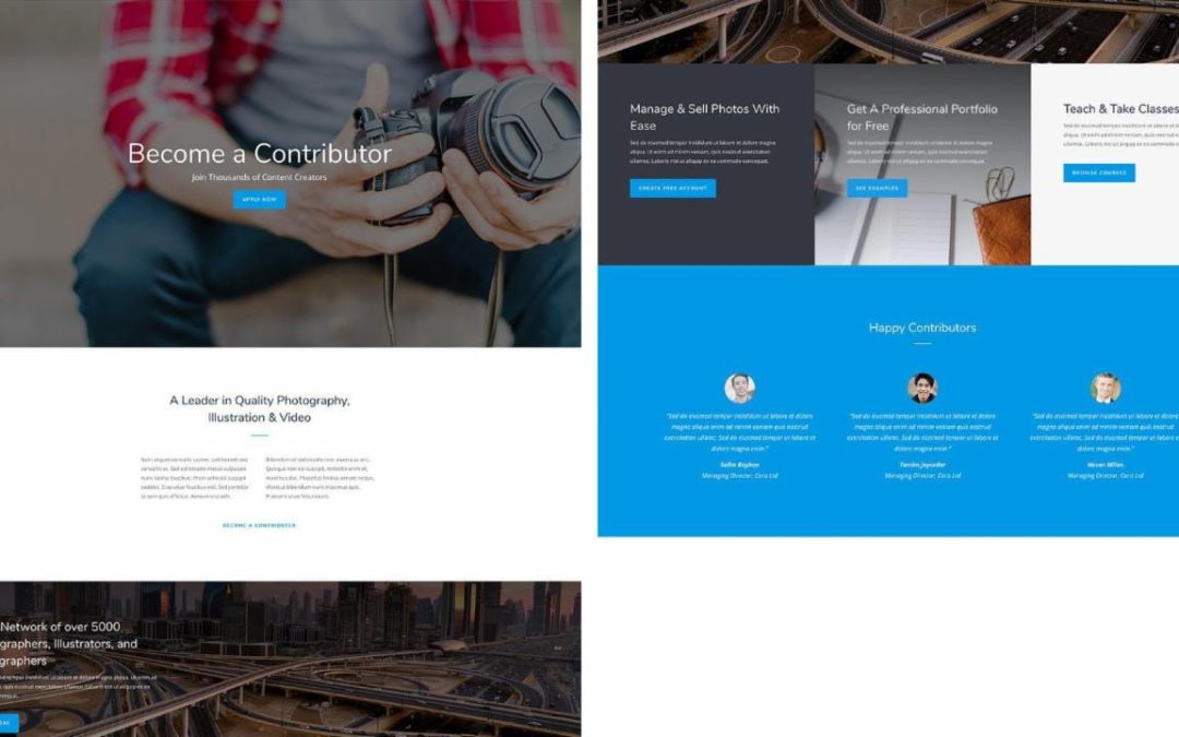 ET – Photo Marketplace Seller Page