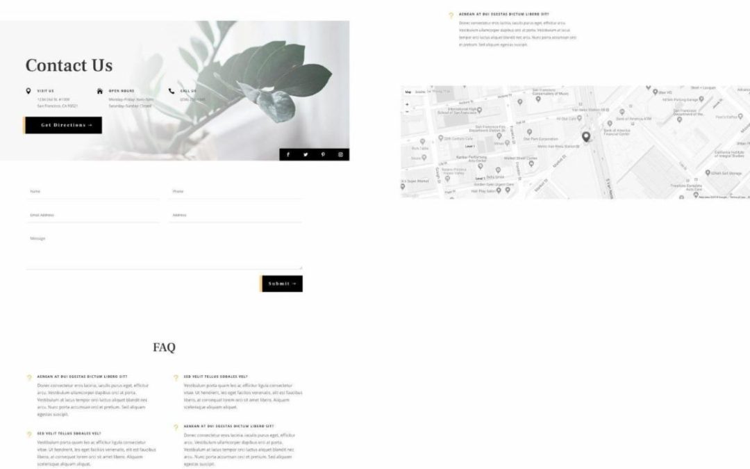 ET – Plant Nursery Contact Page