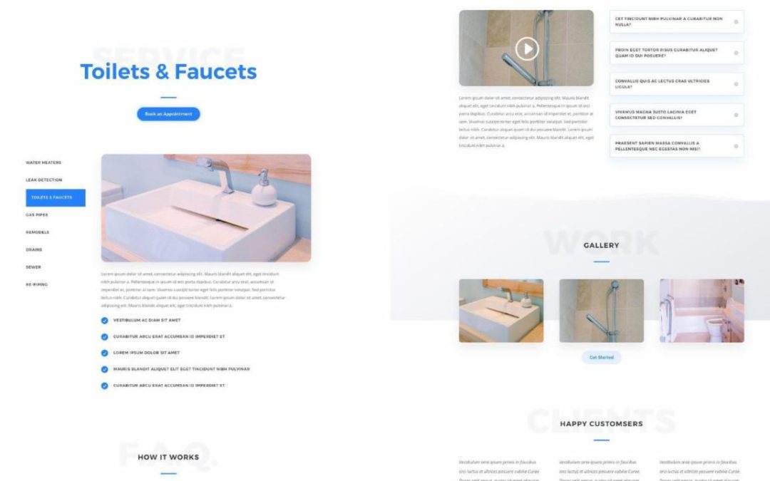 ET – Plumber Service Page