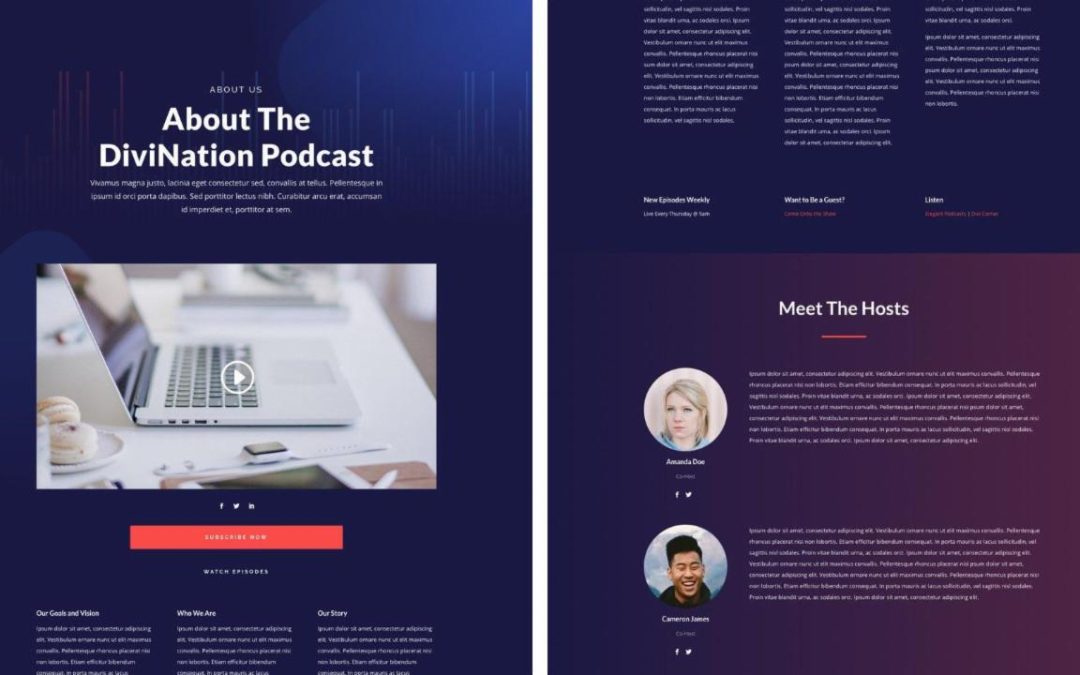 ET – Podcast About Page