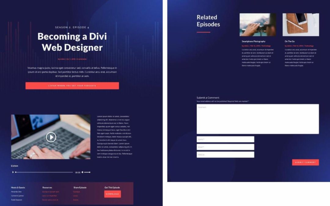 ET – Podcast Episode Page