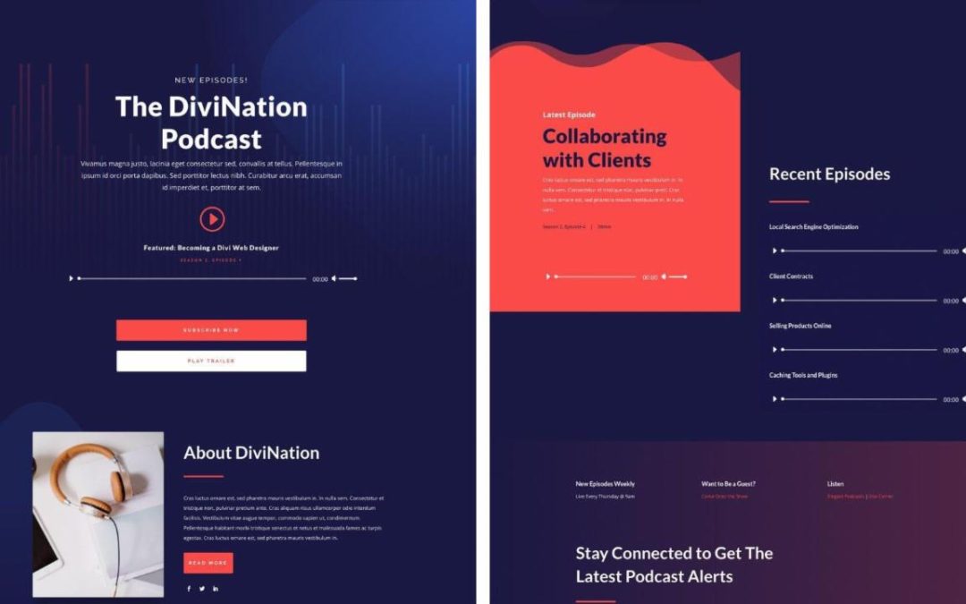 ET – Podcast Landing Page