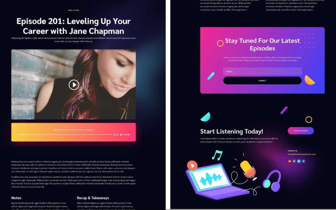 ET – Podcaster Episode Page